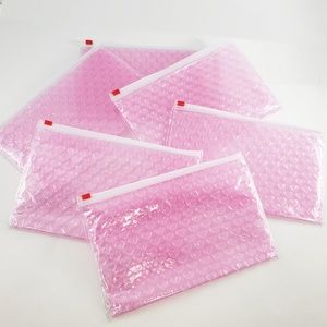 Pink Makeup Brush Organizer